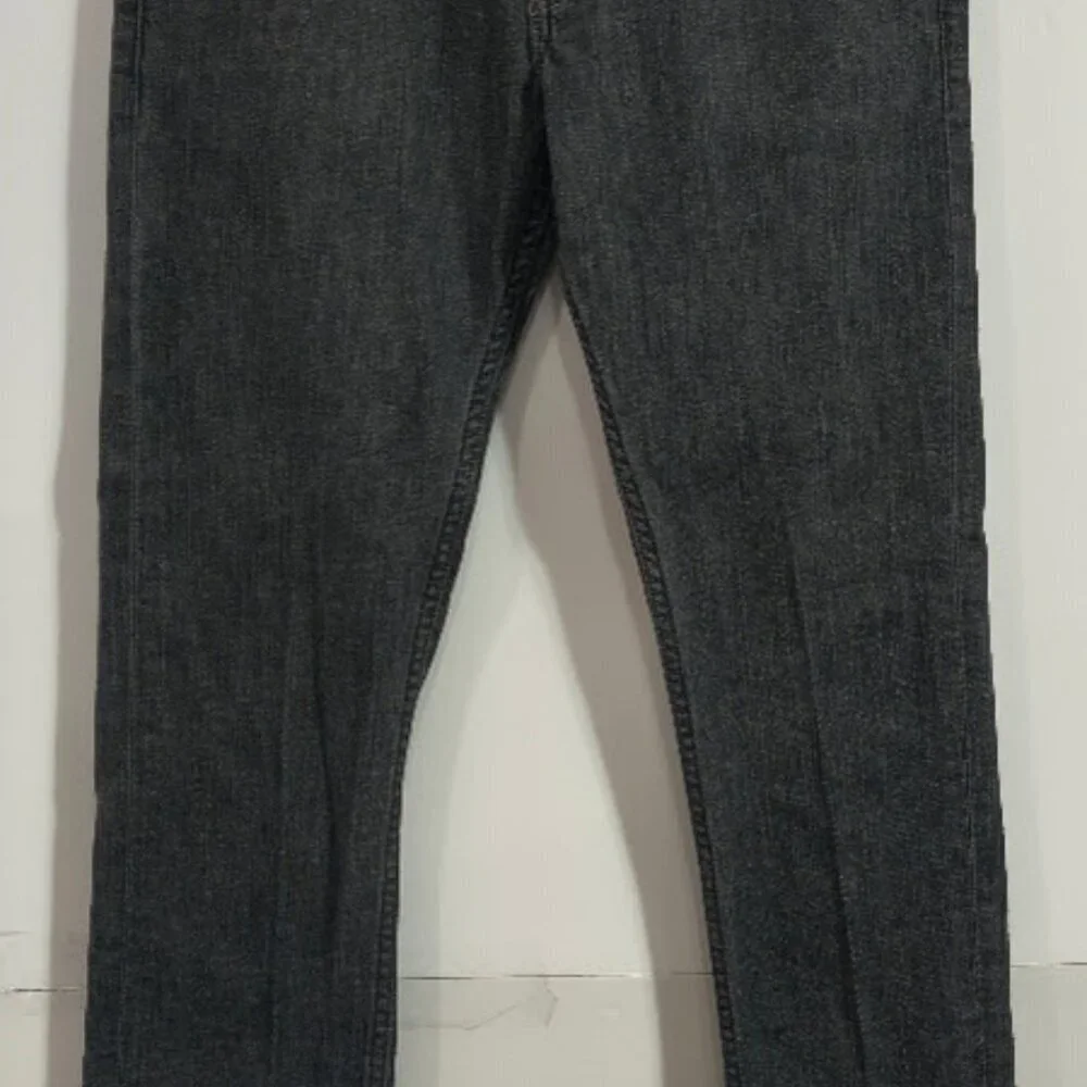 Levi Strauss 511 Men's Skinny Faded Black Denim Jeans 34x30